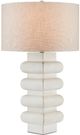 Currey & Company Blondel Natural/Whitewash Table Lamp-0