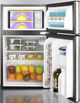 Summit® 19" 3.2 Cu. Ft. Stainless Steel Compact Top Freezer Refrigerator-3