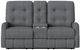 Flexsteel® Customizable Devon Manual Reclining Loveseat with Console-4