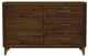 Elements International Malia Walnut Dresser -1