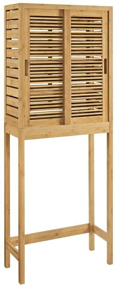 Linon Bracken Natural Bamboo Space Saver-0