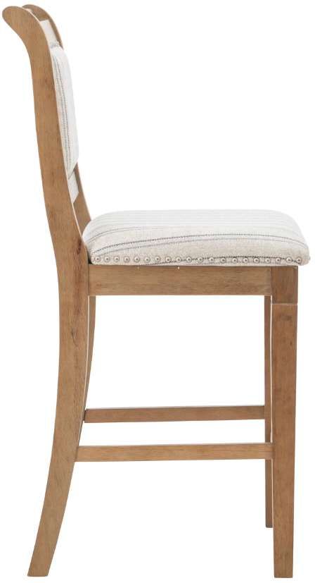 Linon Emerson Gray Wash Counter Stool-4