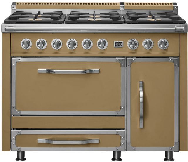 Viking® Tuscany 48" Golden Hour Pro Style Dual Fuel Range-0