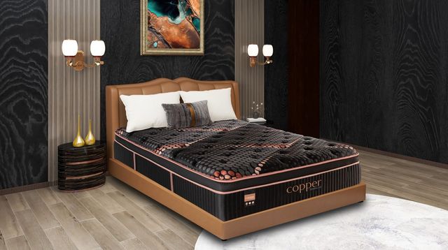Copper by Spring Air® 17" Hybrid Firm Euro Top California King Mattress-1