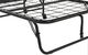 dhp furniture® Levy Black Twin Cot with 4" Mattress-4