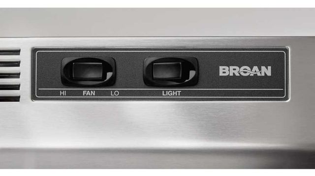 Broan® 41000 Series 30" Stainless Steel Under Cabinet Range Hood-1