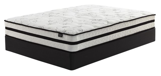 Sierra Sleep® by Ashley® Chime 10" Hybrid Medium Tight Top Full Mattress in Box-4