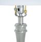 A & B Home Sleek Silver Accent Table Lamp-3