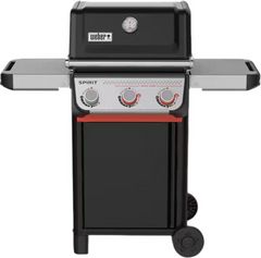 Weber® Grills® Spirit® E-325 3-Burner Black Freestanding Liquid Propane Gas Grill