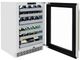 ZLINE Autograph Edition Touchstone 24 " 4.8 Cu. Ft. Stainless Steel Dual Zone with Glass Door and Polished Gold Helix Handle-4