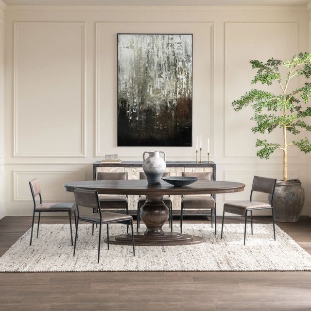 Classic Home Brookside Cocoa Brown Dining Table-1