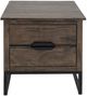 International Furniture Direct Dark Mita Stained Dark End Table-3