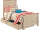 Signature Design by Ashley® Willowton 5-Piece Whitewash Full Panel Storage Bed Set-1