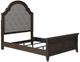 Liberty Furniture Paradise Valley 3-Piece Flax Tweed/Saddle Brown Queen Upholstered Bedroom Set-2