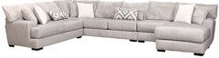 Albany Industries 4-Piece Mondo White Sectional