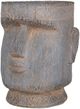 A & B Home Rustic Stone Gaze Easter Island Statue Planter-0