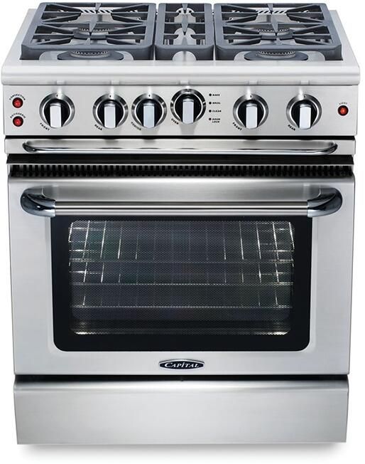 Capital Cooking™ Precision™ 30" Stainless Steel Freestanding Gas Range-0