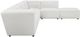 Coaster® Sunny 6-piece Natural Upholstered Sectional-2