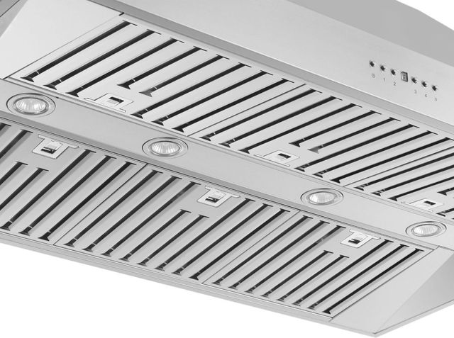 FORNO® Coppito 60" Stainless Steel Island Range Hood-2