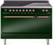 Ilve® Nostalgie II Series 48" Emerald Green Pro Style Induction Range-0