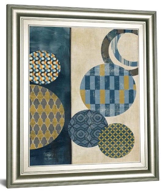 Classy Art Harmony I by Tom Reeves Framed Print Wall Art-0