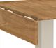 John Thomas Furniture® Dining Essentials Hickory 36" Square Dropleaf Dining Table with Shell Base-1