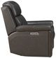 BarcaLounger® Leon Matteo Smokey Gray Power Recliner-3