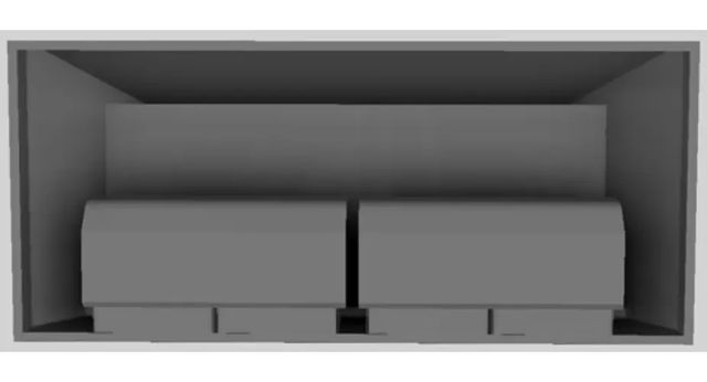 Vent-A-Hood® 54" Gunsmoke Euro-Style Wall Mounted Range Hood-3