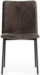 VIG Furniture Modrest Maggie 2-Piece Black/Brown Dining Chair Set-1