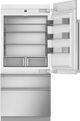 Monogram® 36" 20.2 Cu. Ft. Panel Ready Integrated Right Hinge Built-In Bottom Freezer Refrigerator-2