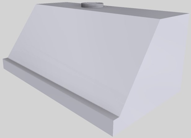 Vent-A-Hood® 42" Wall Mounted Range Hood-White-1