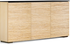 Salamander Designs® Chameleon Denver Natural Oak Low Profile 337M With TV Mount AV Cabinet-1