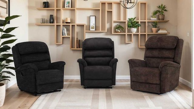 Stanton™ Customizable 941 Power Headrest/Lumbar Deluxe Rocker Recliner with Wireless Remote-1