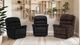 Stanton™ Customizable 941 Power Headrest/Lumbar Deluxe Rocker Recliner with Wireless Remote-1