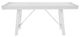 Homelegance® Redmond White Dining Table-2