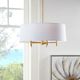 Olliix by Hampton Hill White/Gold Presidio Chandelier-5