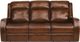 Flexsteel® Mustang Brown Power Reclining Sofa with Power Headrests-1