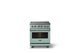 Viking® 5 Series 30" Splash Pro Style Electric Range with Brushed Brass Trim-3