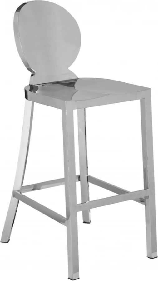 Meridian Furniture Maddox Chrome Bar Stool-0