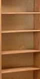 Archbold Furniture Customizable Alder 30" x 72" Bookcase-1