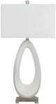 Crestview Collection Ludlow 2-Piece White Table Lamp Set-0