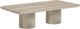 TOV Furniture Tyche Travertine Concrete Indoor/Outdoor Coffee Table-0