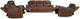 Parker House® Calgary 3-Piece Autumn Umber Power Reclining Seating Set-0