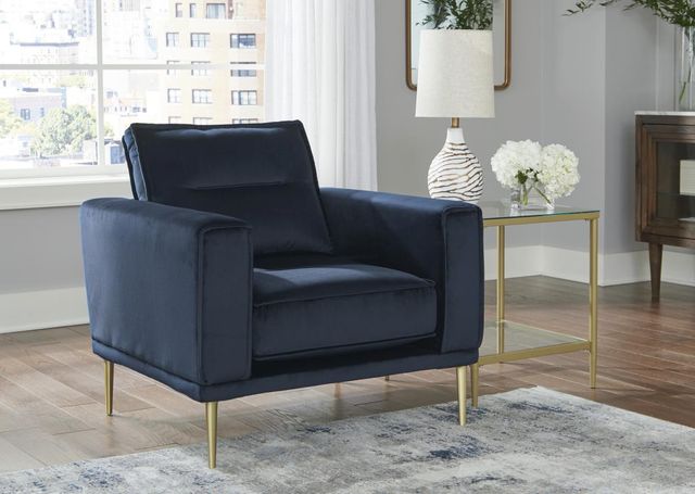 Signature Design by Ashley® Macleary Navy Chair-4