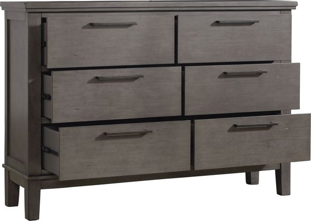 Benchcraft® Hallanden Antiqued Gray Dresser-1
