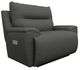 La-Z-Boy® Palmer Stone Power Reclining Chair and a Half with Headrest-0