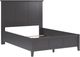 Modus Furniture Grace Raven Black Eastern King Panel Bed-2
