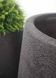 Le Present Sandstone Drop Black 10" Planter-2