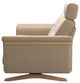 Stressless® by Ekornes® Stella Beige 87" Manual Reclining Sofa with One Headrest and Wood Base-2