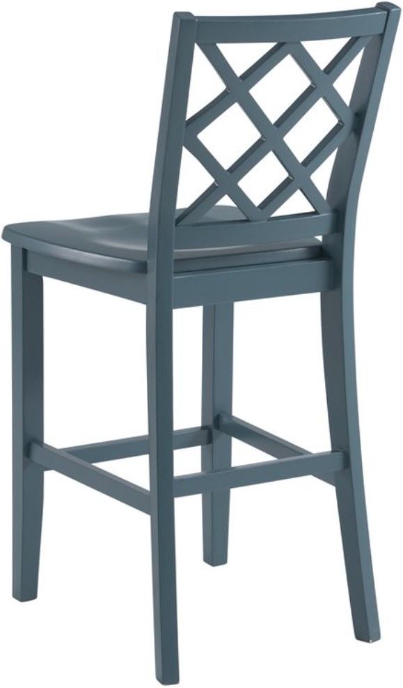 Emerald Home Whitmore Navy Counter Height Chair-2